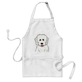 Coton de Tulear Caricature Standaard Schort