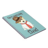 Coton de Tulear Dad Notitieboek (Rechterzijde)