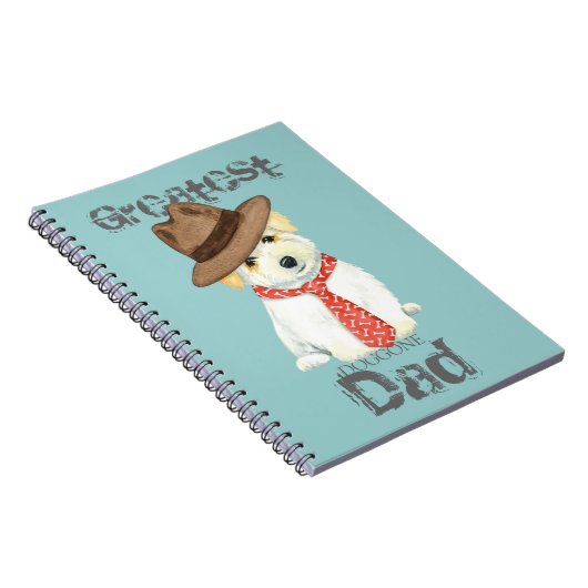 Coton de Tulear Dad Notitieboek (Rechterzijde)