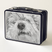 Coton de Tulear dog (Achterkant)