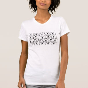 Coton de Tulear Dog Cartoon - Multi Dogs T-shirt