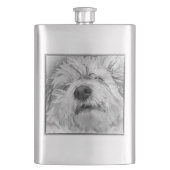 Coton de Tulear dog Flacon (Voorkant)