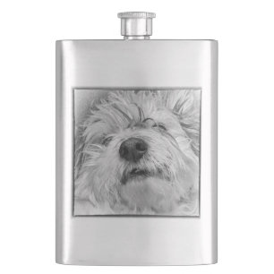 Coton de Tulear dog Flacon