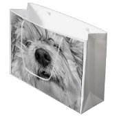 Coton de Tulear dog Groot Cadeauzakje (Voorkant Gekanteld)