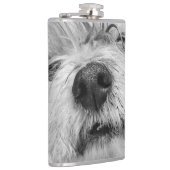 Coton de Tulear dog Heupfles (Rechts)