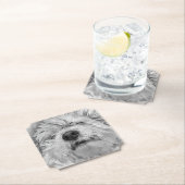 Coton de Tulear dog Kartonnen Onderzetters (Insitu)