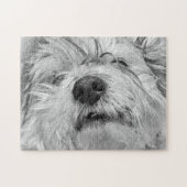 Coton de Tulear dog Legpuzzel (Horizontaal)