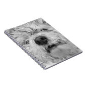 Coton de Tulear dog Notitieboek (Rechterzijde)
