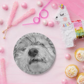 Coton de Tulear dog Papieren Bordje (Feest)