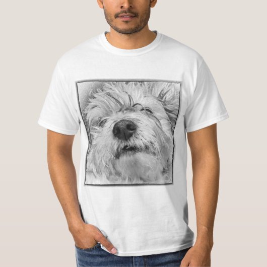 Coton de Tulear dog T-shirt (Voorkant)