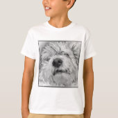 Coton de Tulear dog T-shirt (Voorkant)
