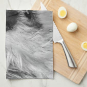 Coton de Tulear dog Theedoek (Quarter Fold)