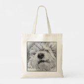 Coton de Tulear dog Tote Bag (Achterkant)