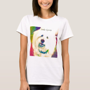 Coton de Tulear Feelin' Groovy T-shirt