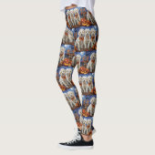 Coton De Tulear Halloween Spooky Leggings (Links)