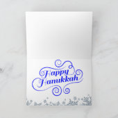 Coton de Tulear Happy Hanukkah Feestdagen Kaart (Binnen)