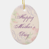 Coton de Tulear Heart Mam Keramisch Ornament (Achterkant)