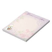 Coton de Tulear Heart Mam Notitieblok (Linkerzijde)