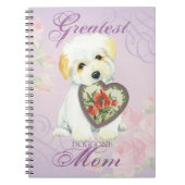 Coton de Tulear Heart Mam Notitieboek (Voorkant)