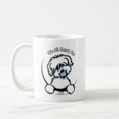 Coton de Tulear heeft alles over mij Koffiemok (Links)