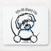 Coton de Tulear heeft alles over mij Muismat (Voorkant)