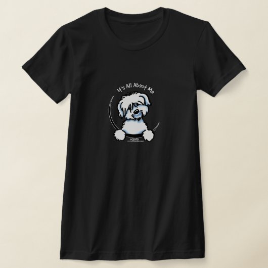 Coton de Tulear heeft alles over mij T-shirt (Laagn)