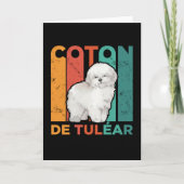 Coton de Tulear | Hond Coton Tuléar Kaart (Voorkant)