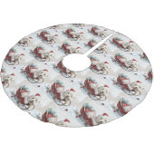 Coton De Tulear hond Kerstmis Festief Kerstboom Rok (Gekanteld)