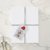 Coton de Tulear Hond Leuke Kerstvakantie Cadeaulabel (Met Touw)