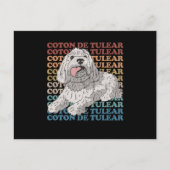 Coton de Tulear | Hond Owner Coton de Tulears Briefkaart (Voorkant)
