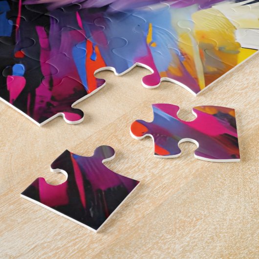 Coton De Tulear Hond Portret Acryl Art Print Hond Legpuzzel (Zijkant)