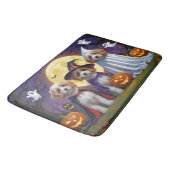 Coton De Tulear Honden Pompoen Halloween Grappig Badmat (Gekanteld)
