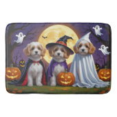 Coton De Tulear Honden Pompoen Halloween Grappig Badmat (Voorkant)