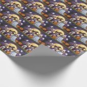 Coton De Tulear Honden Pompoen Halloween Grappig Cadeaupapier (Hoek)