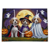 Coton De Tulear Honden Pompoen Halloween Grappig Groot Cadeauzakje (Voorkant)
