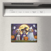Coton De Tulear Honden Pompoen Halloween Grappig Magneet (Insitu (Vaatwasser))