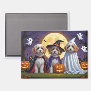 Coton De Tulear Honden Pompoen Halloween Grappig Magneet