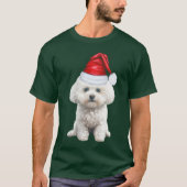 Coton de Tulear Hondenliefhebber Funny Christmas T-shirt (Voorkant)