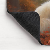 Coton De Tulear in Autumn Leaves Fall Inspire Muismat (Hoek)