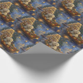 Coton de Tulear Kerstvakantie Cadeaupapier (Hoek)