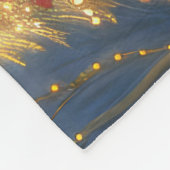 Coton de Tulear Kerstvakantie Fleece Deken (Hoek)