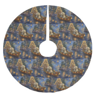 Coton de Tulear Kerstvakantie Kerstboom Rok