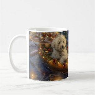 Coton de Tulear Kerstvakantie Koffiemok
