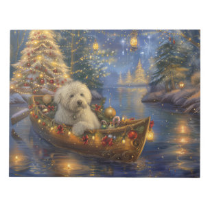 Coton de Tulear Kerstvakantie Notitieblok