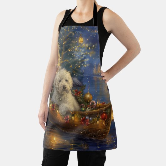 Coton de Tulear Kerstvakantie Schort (Insitu)