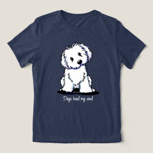 Coton de Tulear KiniArt T-shirt (Design voorkant)