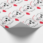Coton de Tulear Love Cadeaupapier (Hoek)