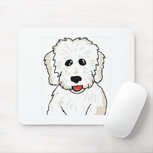 Coton de Tulear Mousepad Muismat (Met muis)