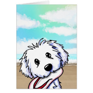 Coton de Tulear Note Kaart