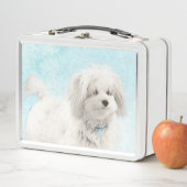 Coton de Tulear Painting - Cute Original Dog Art (In situ)